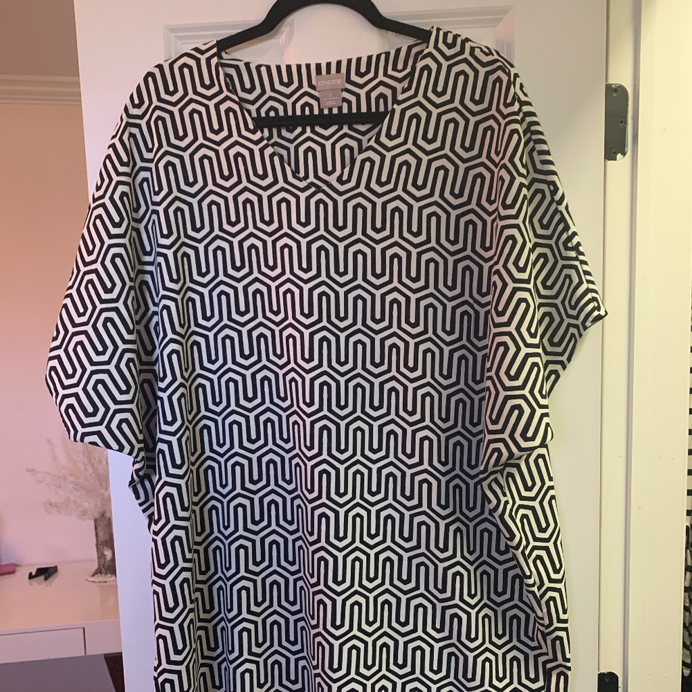 Chico's Dolman Short Sleeve Tunic